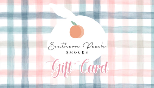 Southern Peach Smocks Gift Card